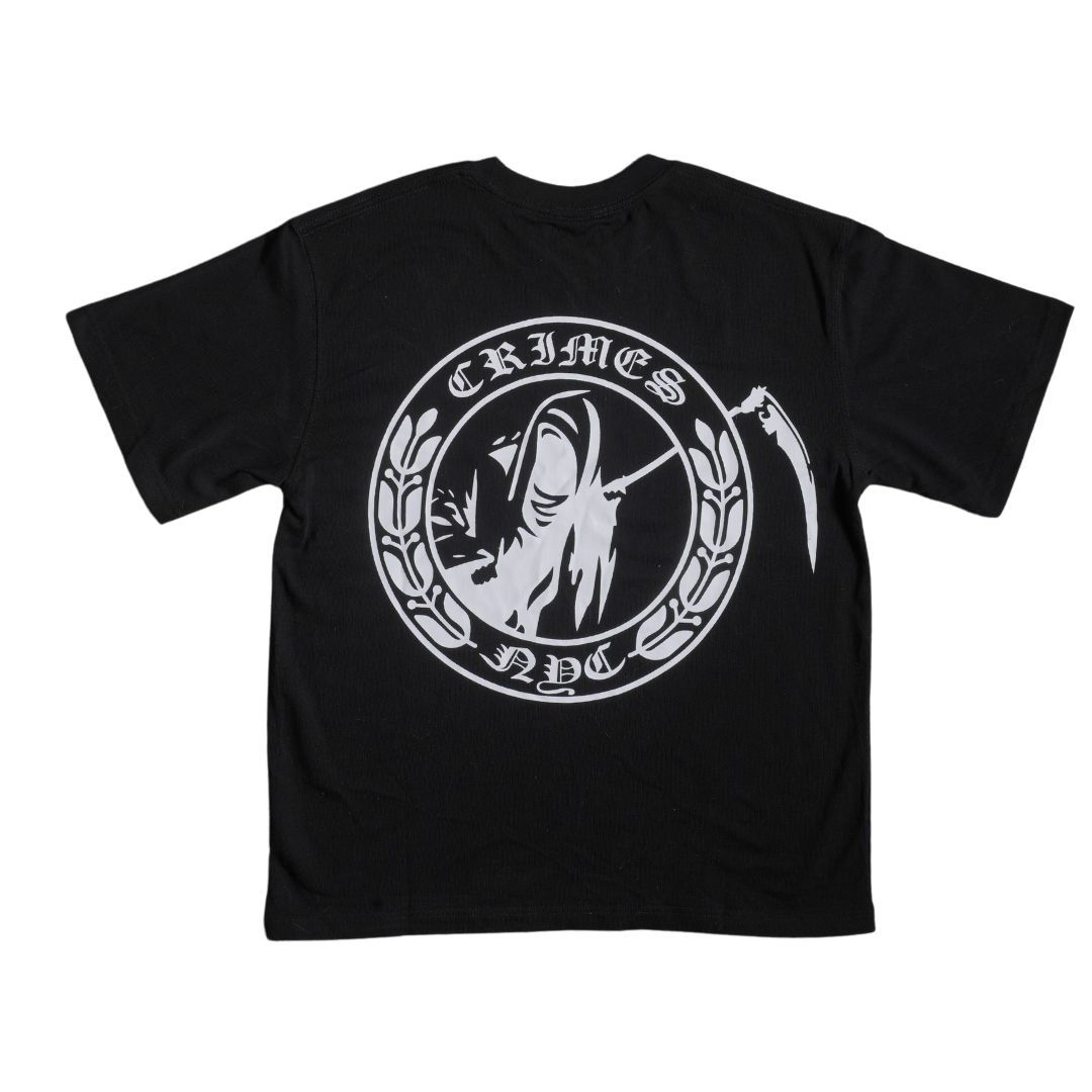 Crest Tee Black